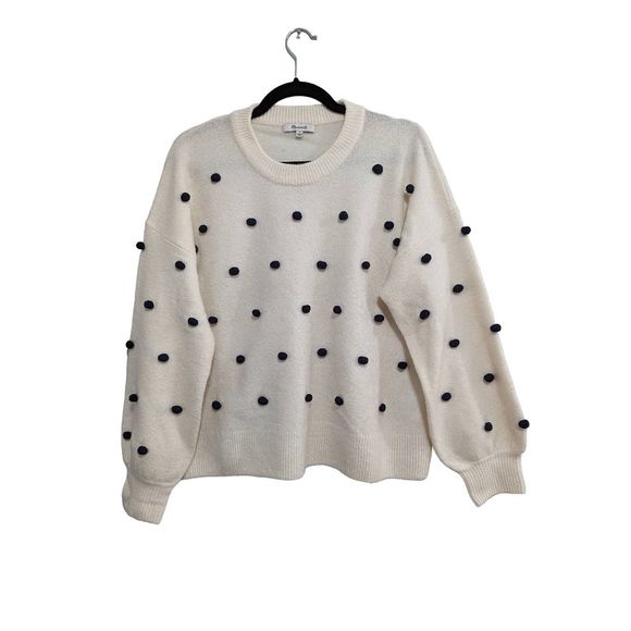 Madewell Brockton Bobble sweater in coziest yarn Medium - Picture 3 of 8